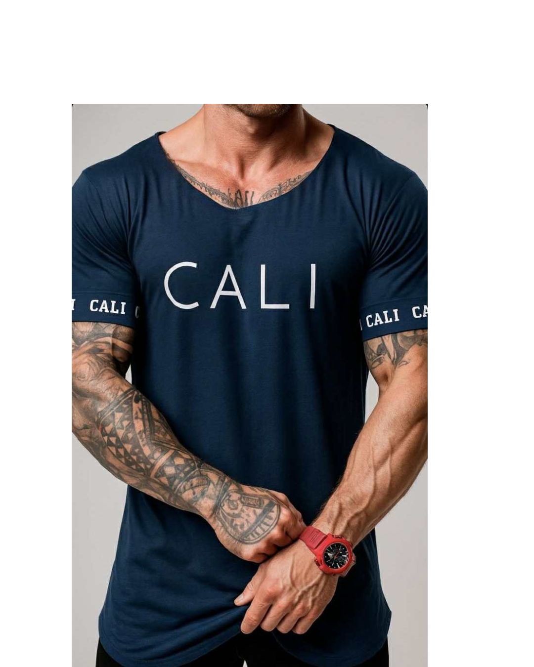 Camiseta Cali Navy Blue