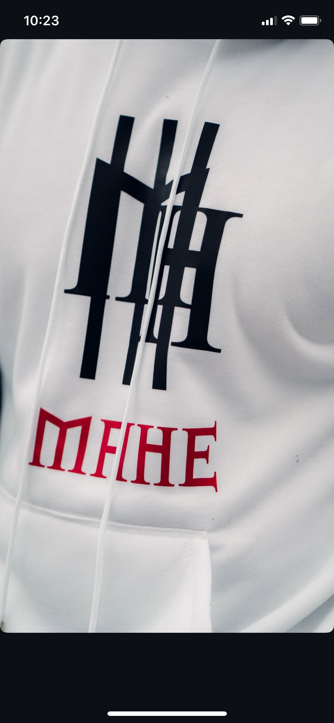 Moletom Canguru Mahe White