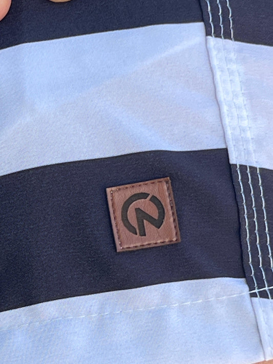 Shorts Praia- Mauricinho, Secagem rápida Ziper