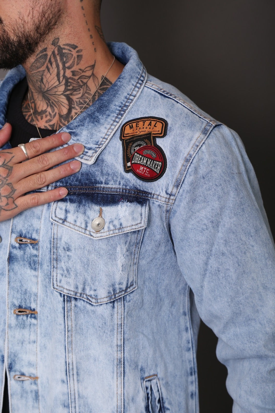 Jaqueta Jeans Stars