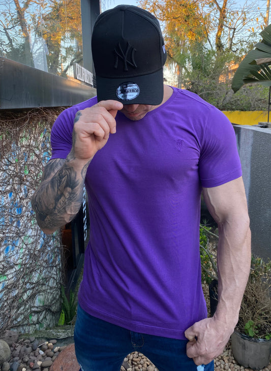 Camiseta Algodão Purple