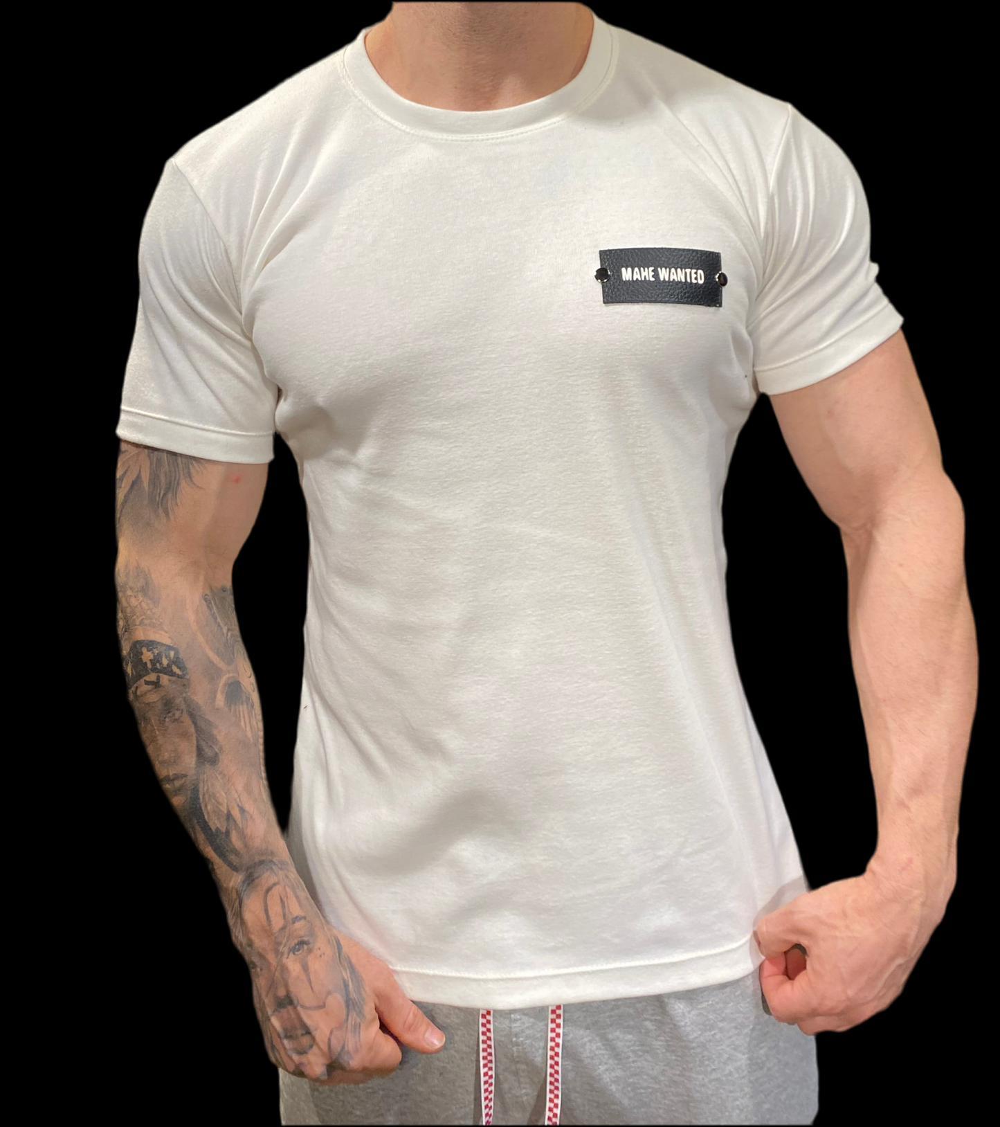 Camiseta Mahe T-Shirt Plaqueta couro