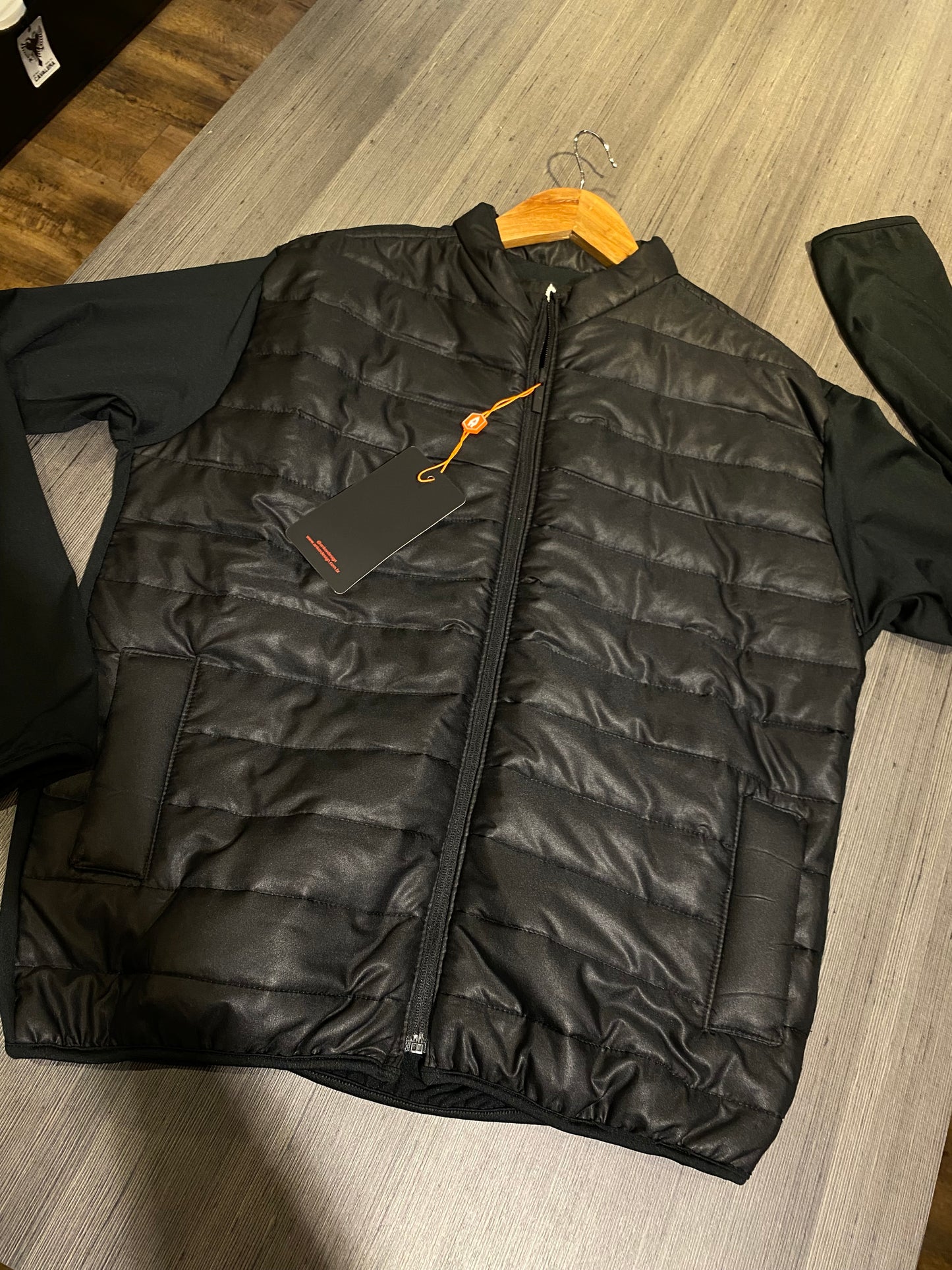Jaqueta Tech Puffer Preta