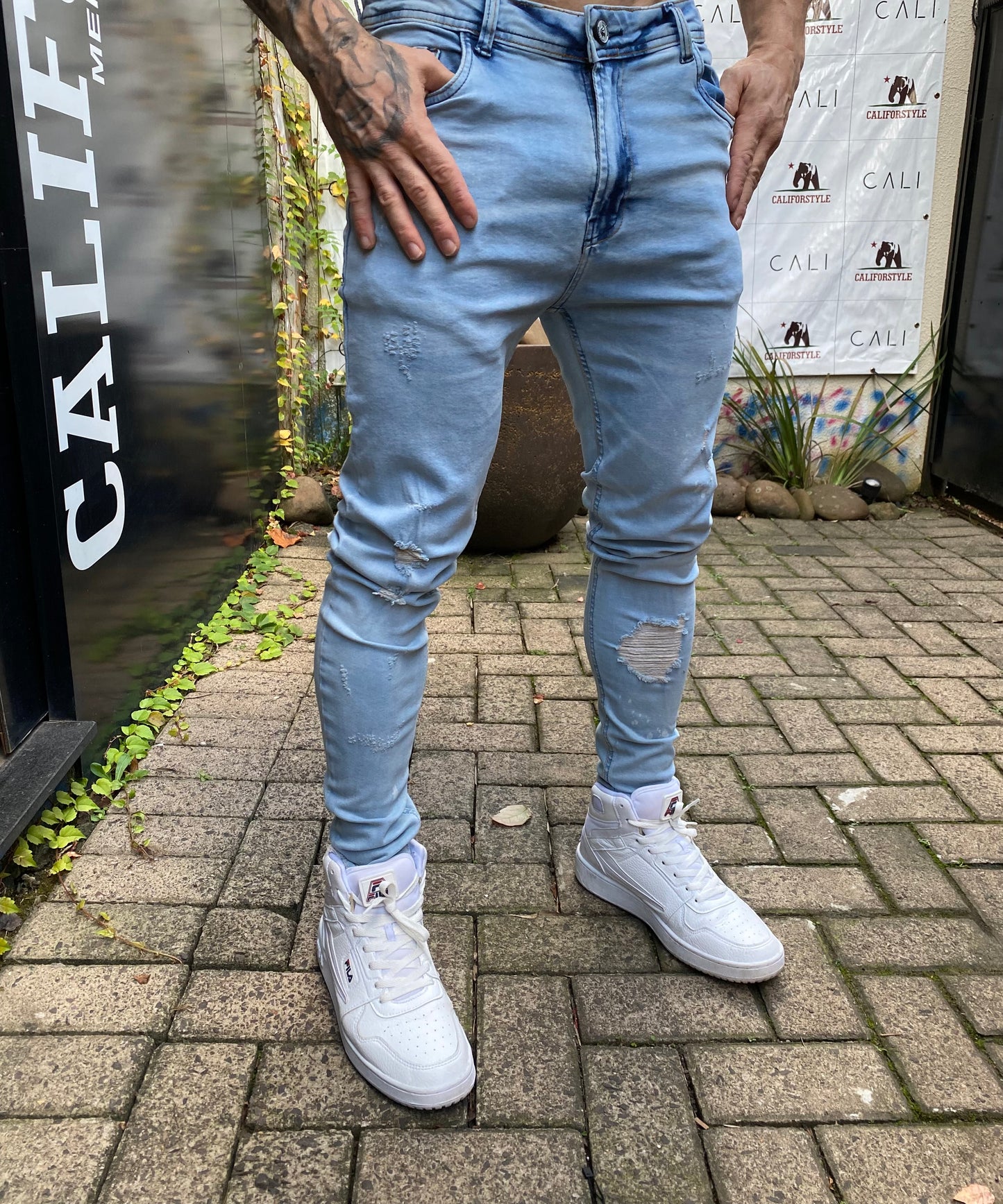 Calça Jeans Skinny Marquen