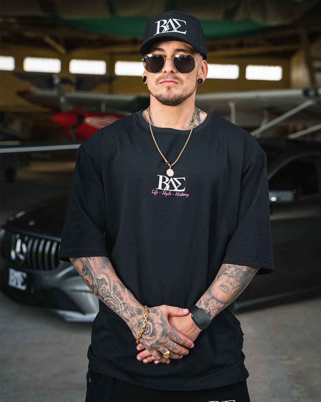 Camiseta Oversized Lifebae Black