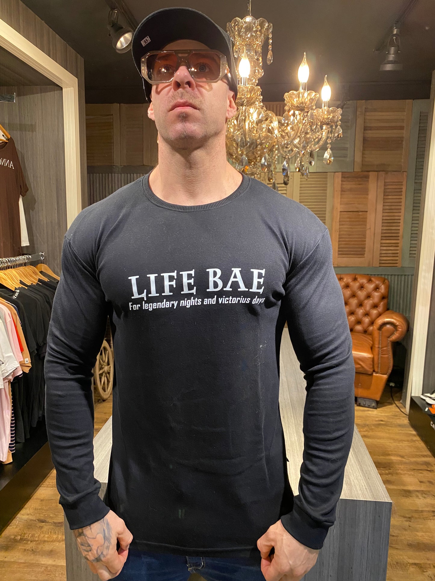 Camiseta Manga Longa Lifebae Black