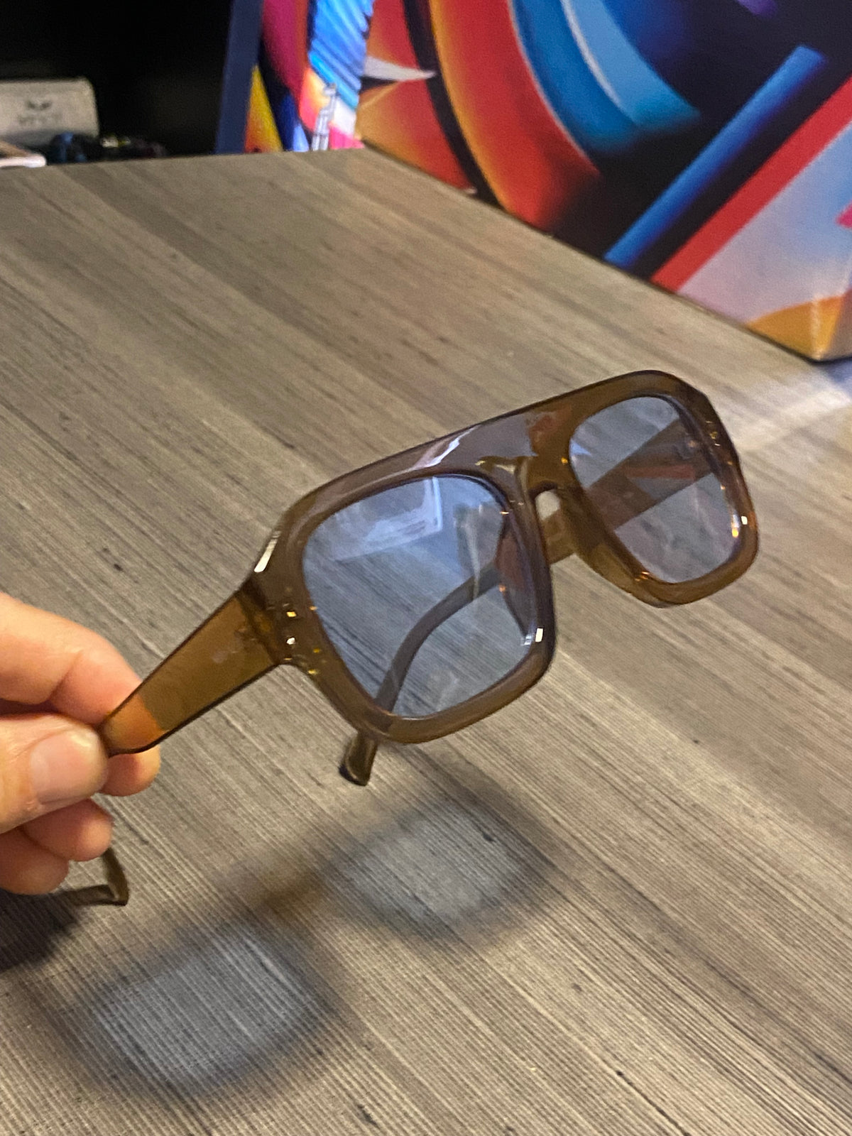 Óculos de sol Tomford militar com lente azul - foto 6 de 7