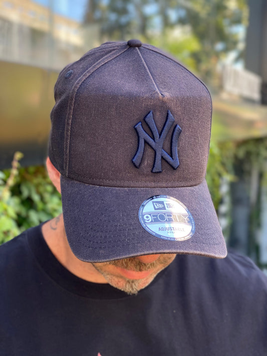 Boné 9Forty Stretch Snap MLB New York Yankees X-Metal - Grafite