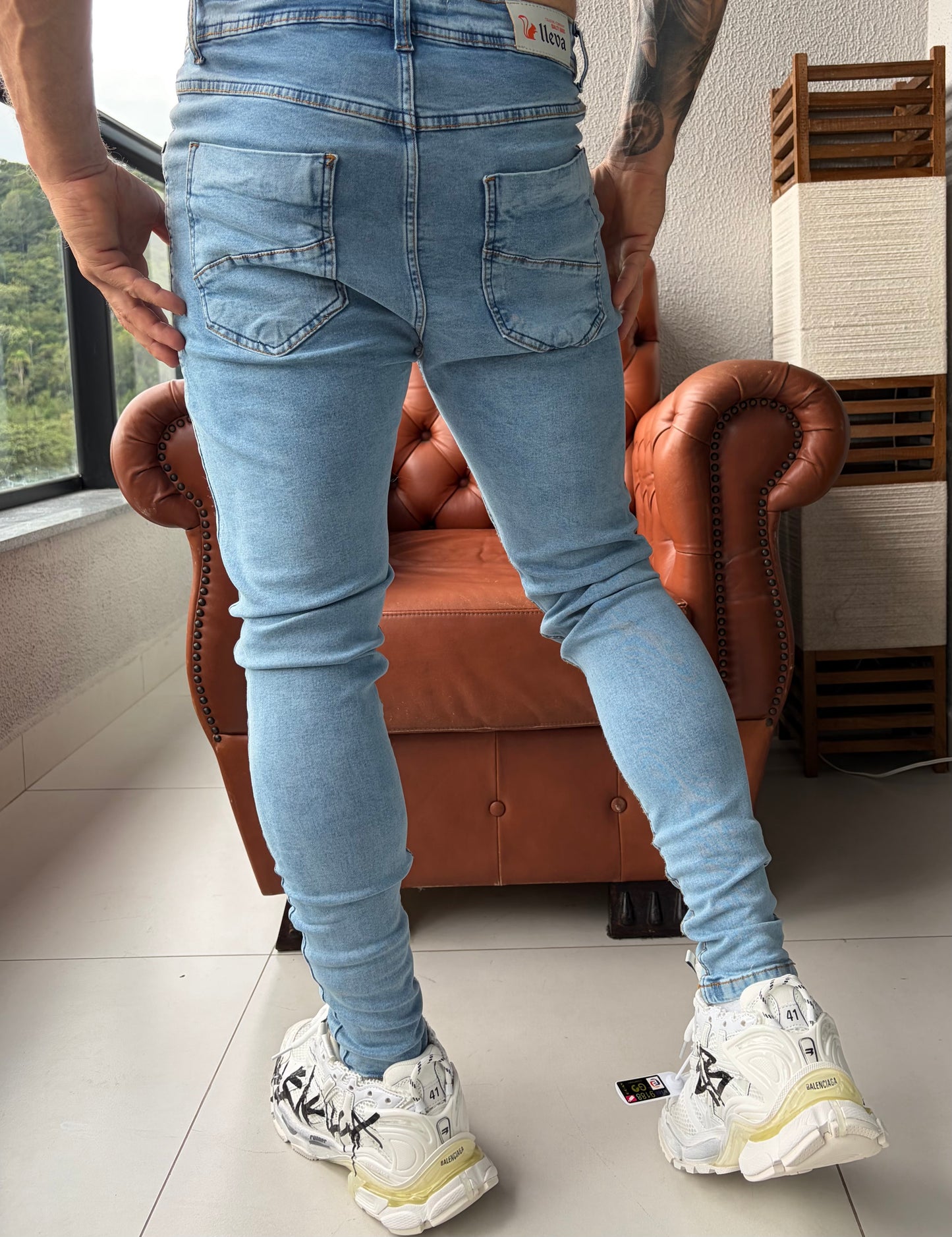 Calça Jeans Super Skinny Basic