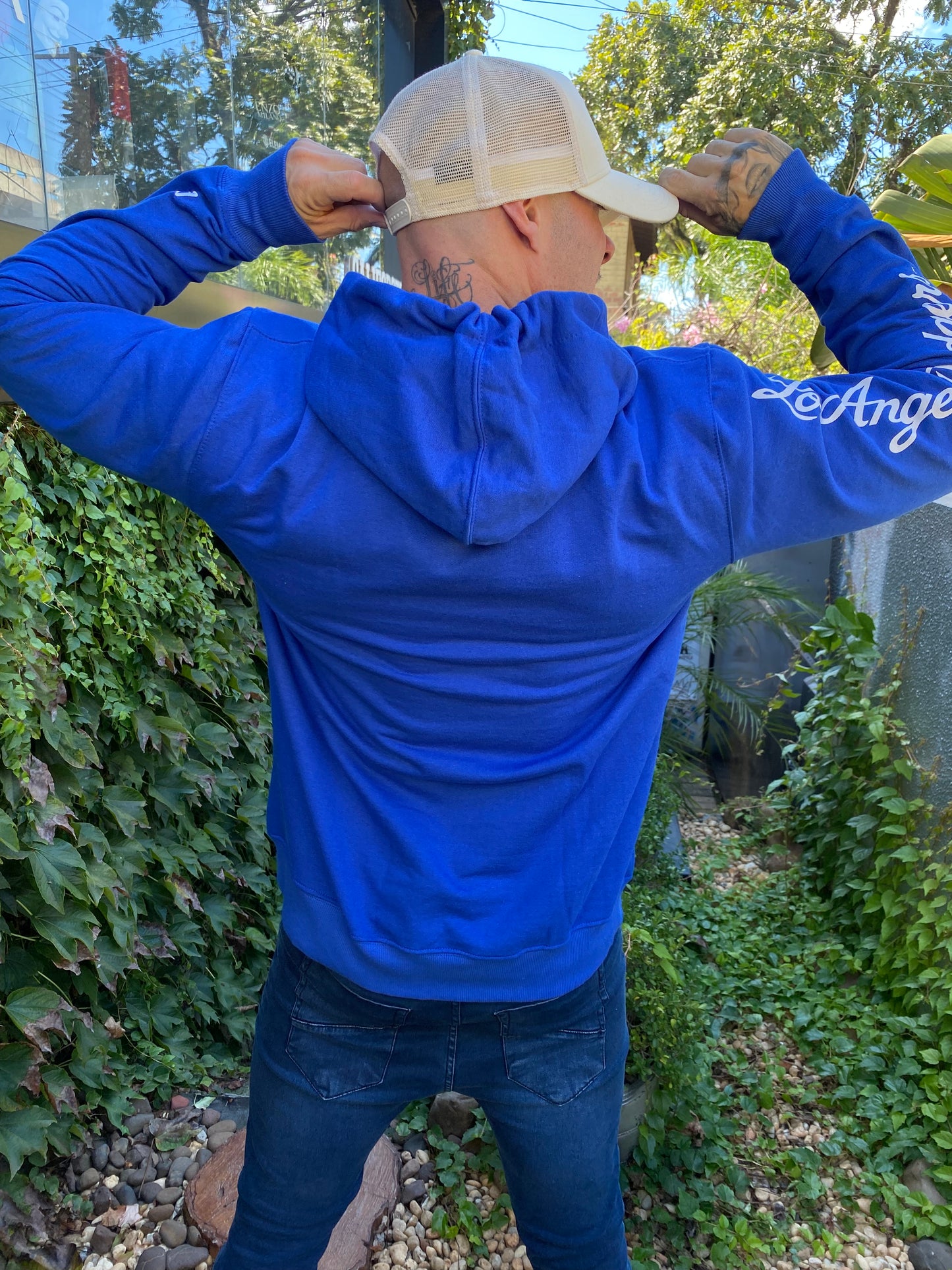 Moletom Canguru Fechado Los Angeles Dodgers Core MLB
