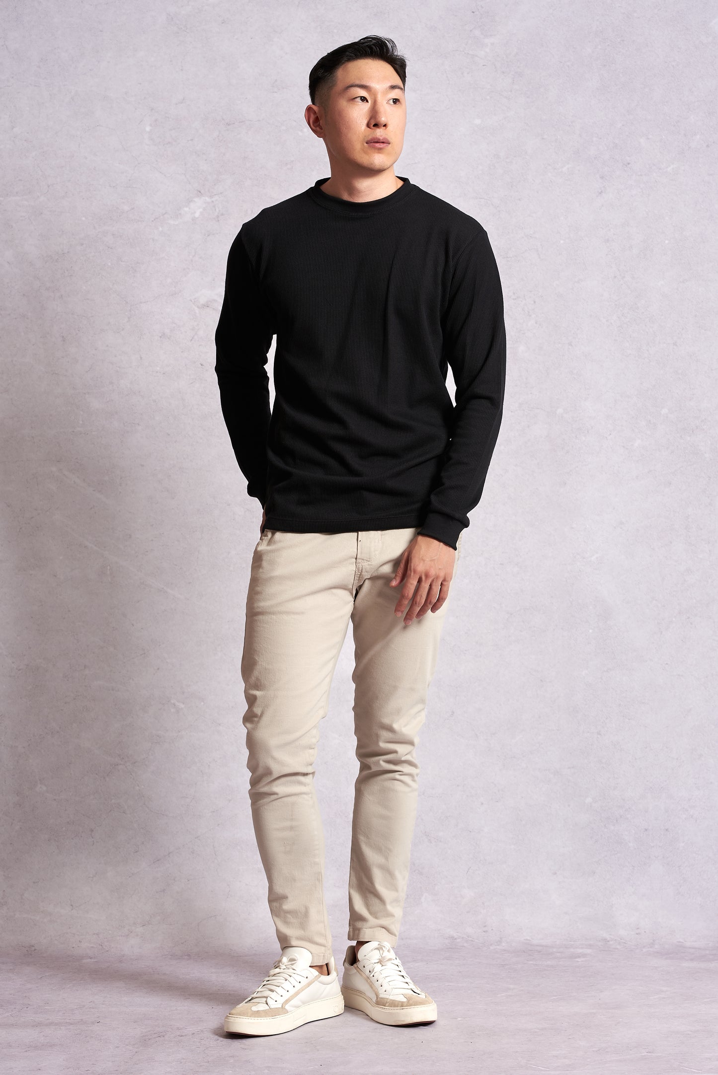 Blusa Canelada Black