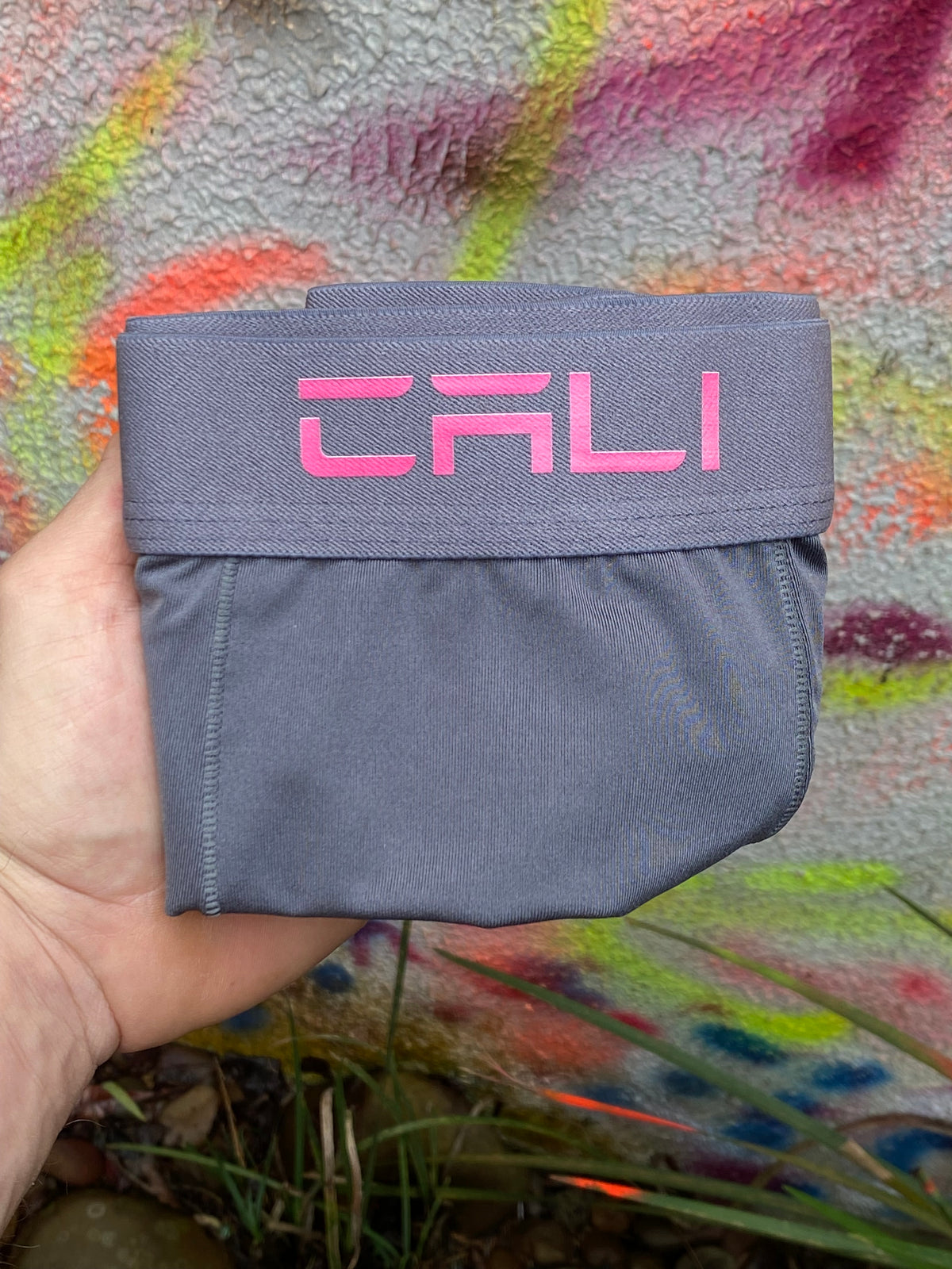 Cueca boxer Cali cinza e rosa - foto 4 de 8