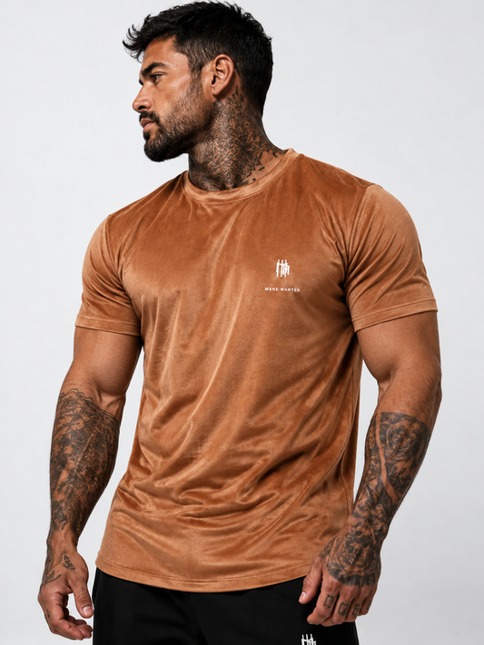 Camiseta Mahe Caramelo