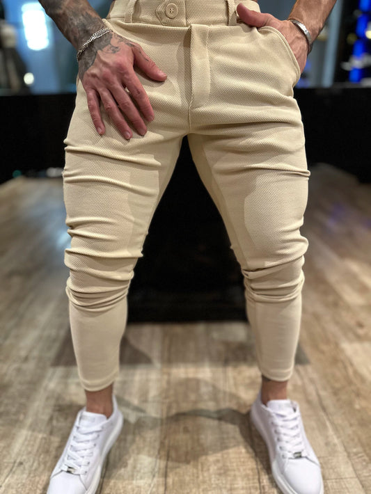 Calça Alfaiataria Premium Bege