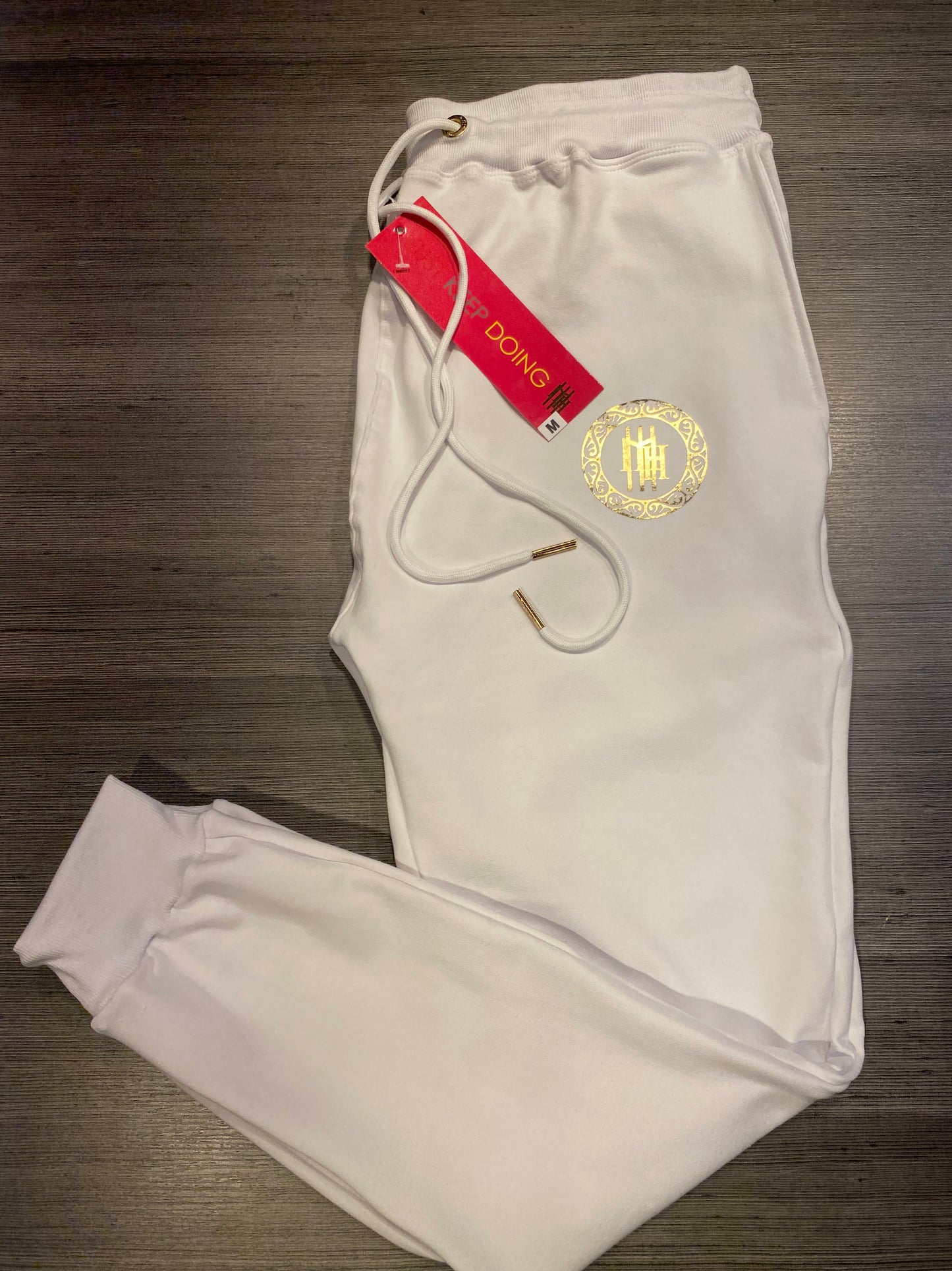 Calça Mahe Moletom White Gold