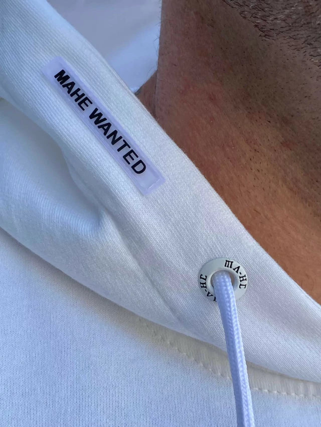 White Snow Kangaroo Sweatshirt