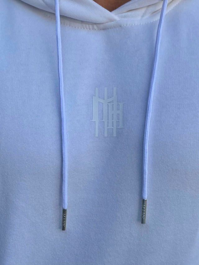 White Snow Kangaroo Sweatshirt