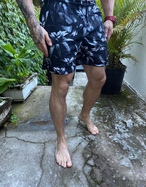 Short Beachwear Leaves