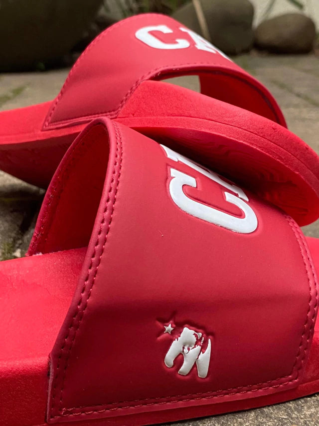 Chinelo slide Cali Maveriks vermelho - foto 2 de 7