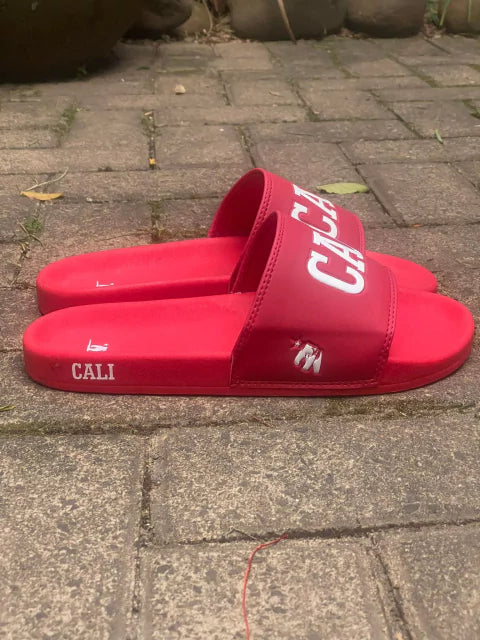 Chinelo slide Cali Maveriks vermelho - foto 3 de 7
