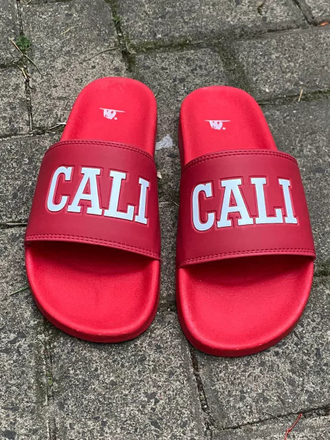 Chinelo slide Cali Maveriks vermelho - foto 4 de 7