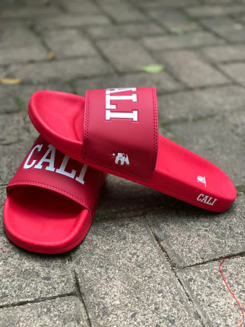 Chinelo slide Cali Maveriks vermelho - foto 5 de 7