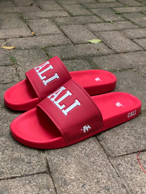 Chinelo slide Cali Maveriks vermelho - foto 6 de 7