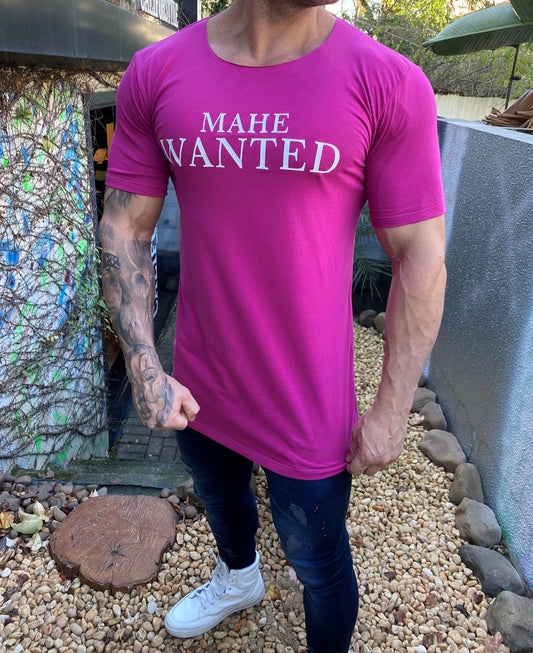 Camiseta Mahe Slim Rosa