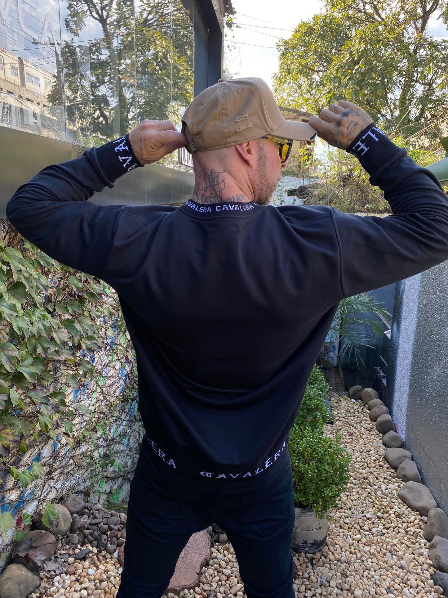 Moletom Cavalera Monogram Preto