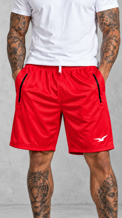 Bermuda Ziper Red
