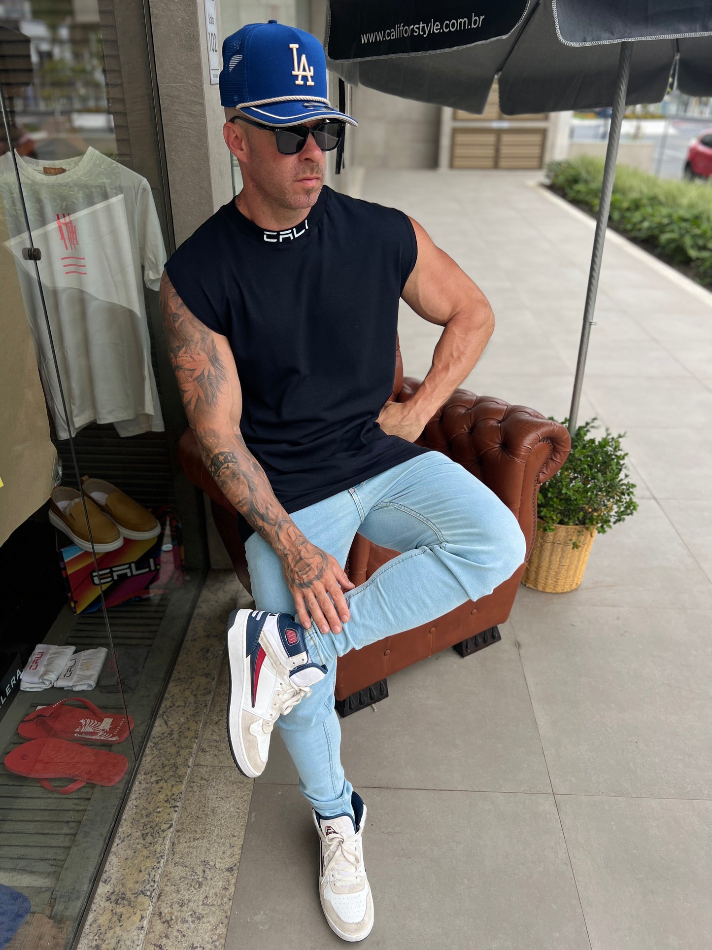 Regata Oversized Cali Tesla Black