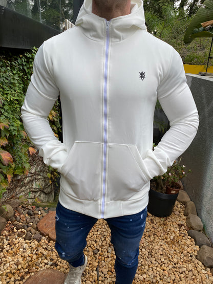 Jaqueta Neoprene Branca