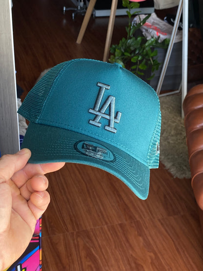 Boné New Era LA Eframe Truker Green