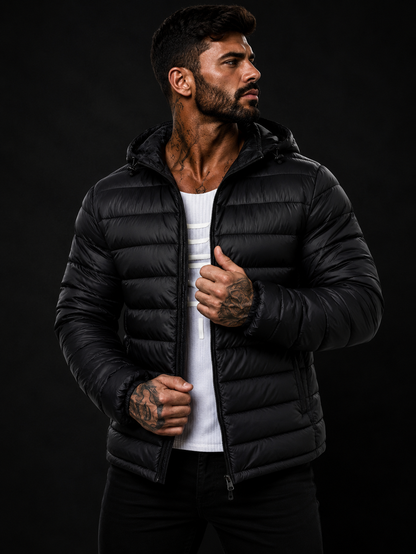 Jaqueta Puffer Black Premium