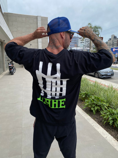 Camiseta Mahe Over Spray Paint White