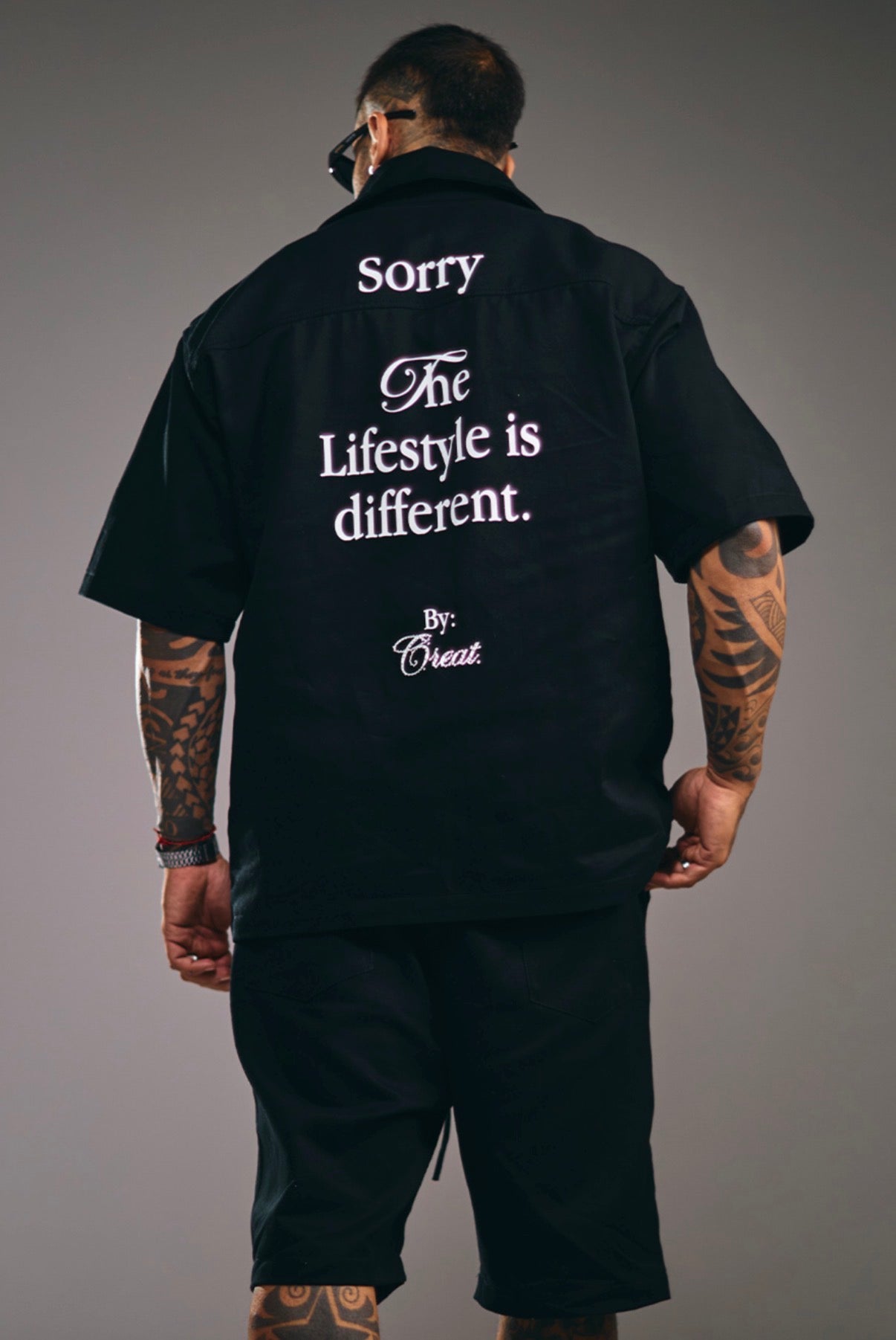 CONJUNTO OVER Diferente Black