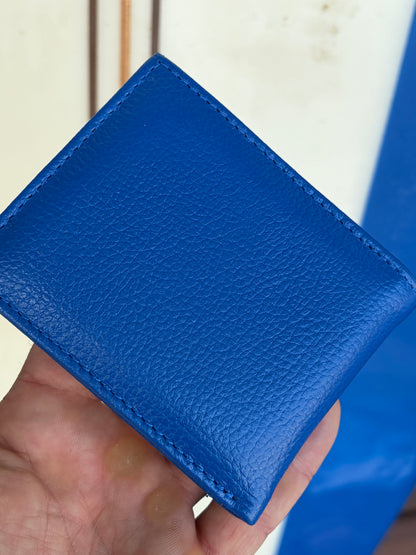 Carteira Mahe Blue Couro