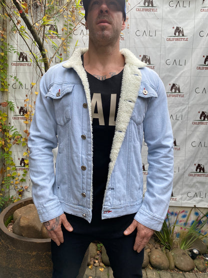 Jaqueta Jeans Forrada