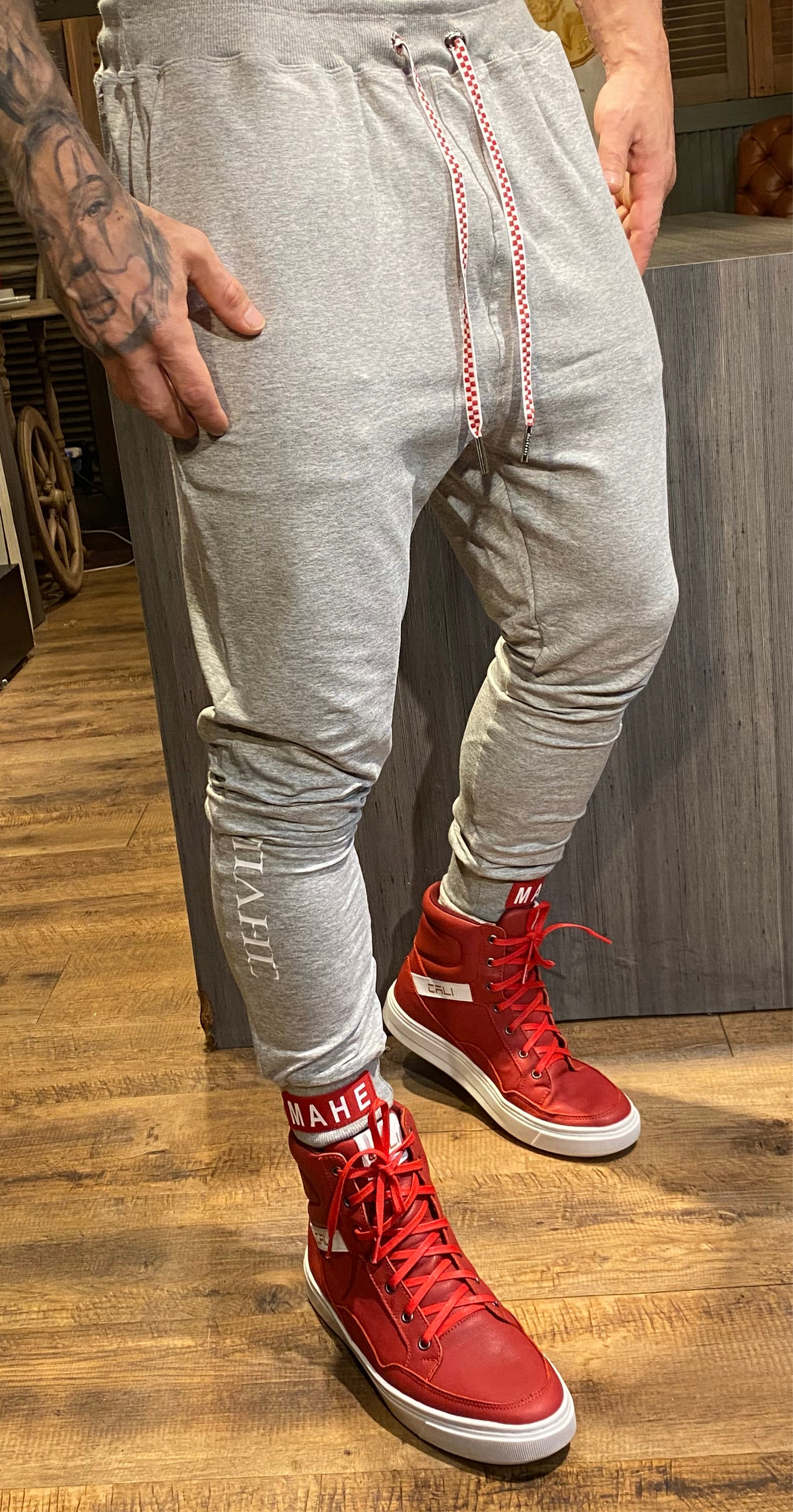 Calça Mahe Skinny Moletom Grey