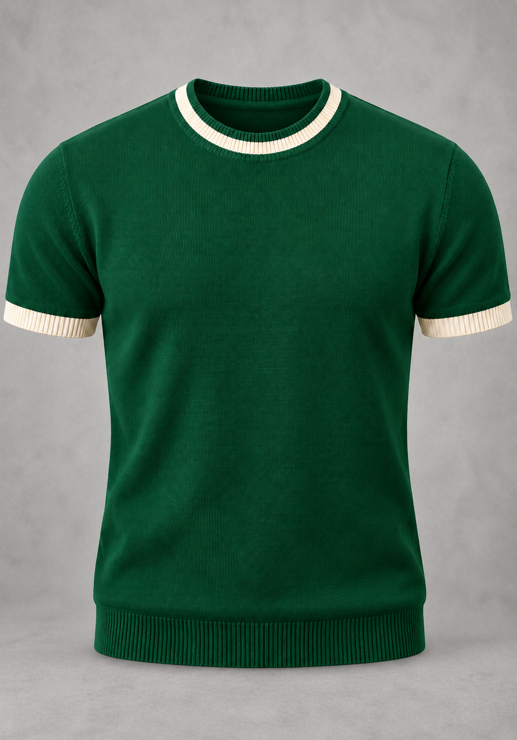 Camiseta Green Malha Fina Linha Premium Fit Minimalista