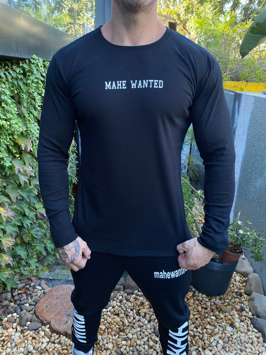 Camiseta Mahe Manga Longa Black