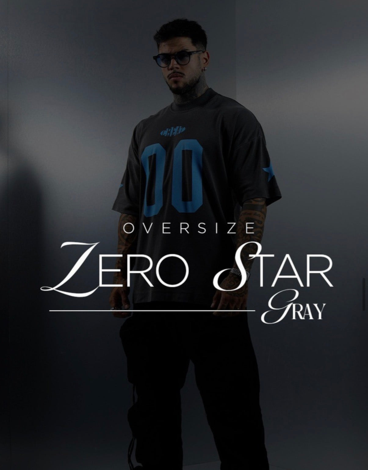 Camiseta Oversized Zero Stars