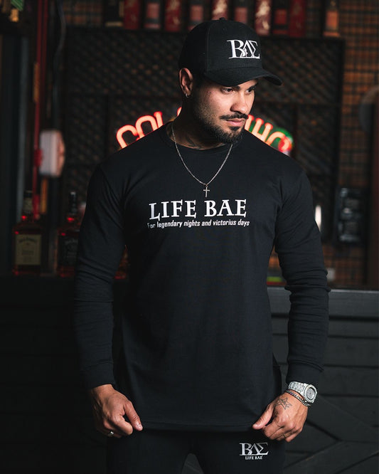 Camiseta Manga Longa Lifebae Black