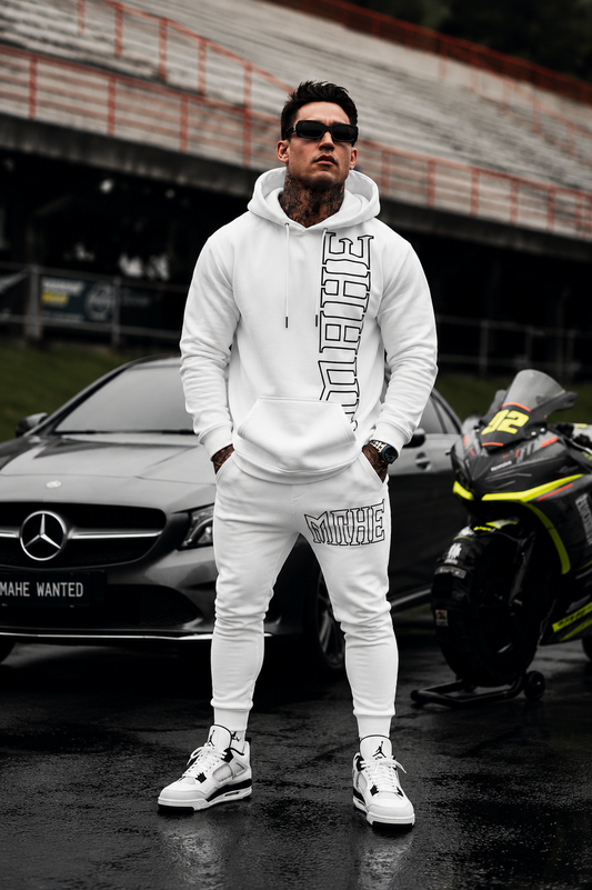 Conjunto Moletom Mahe White