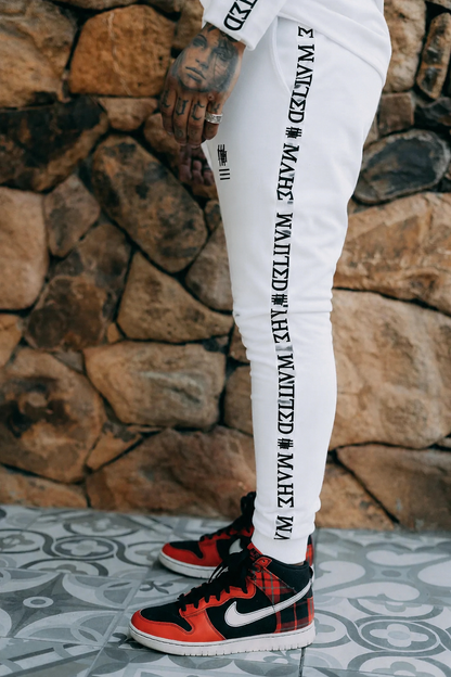 Calça Mahe Moletom Harlem White