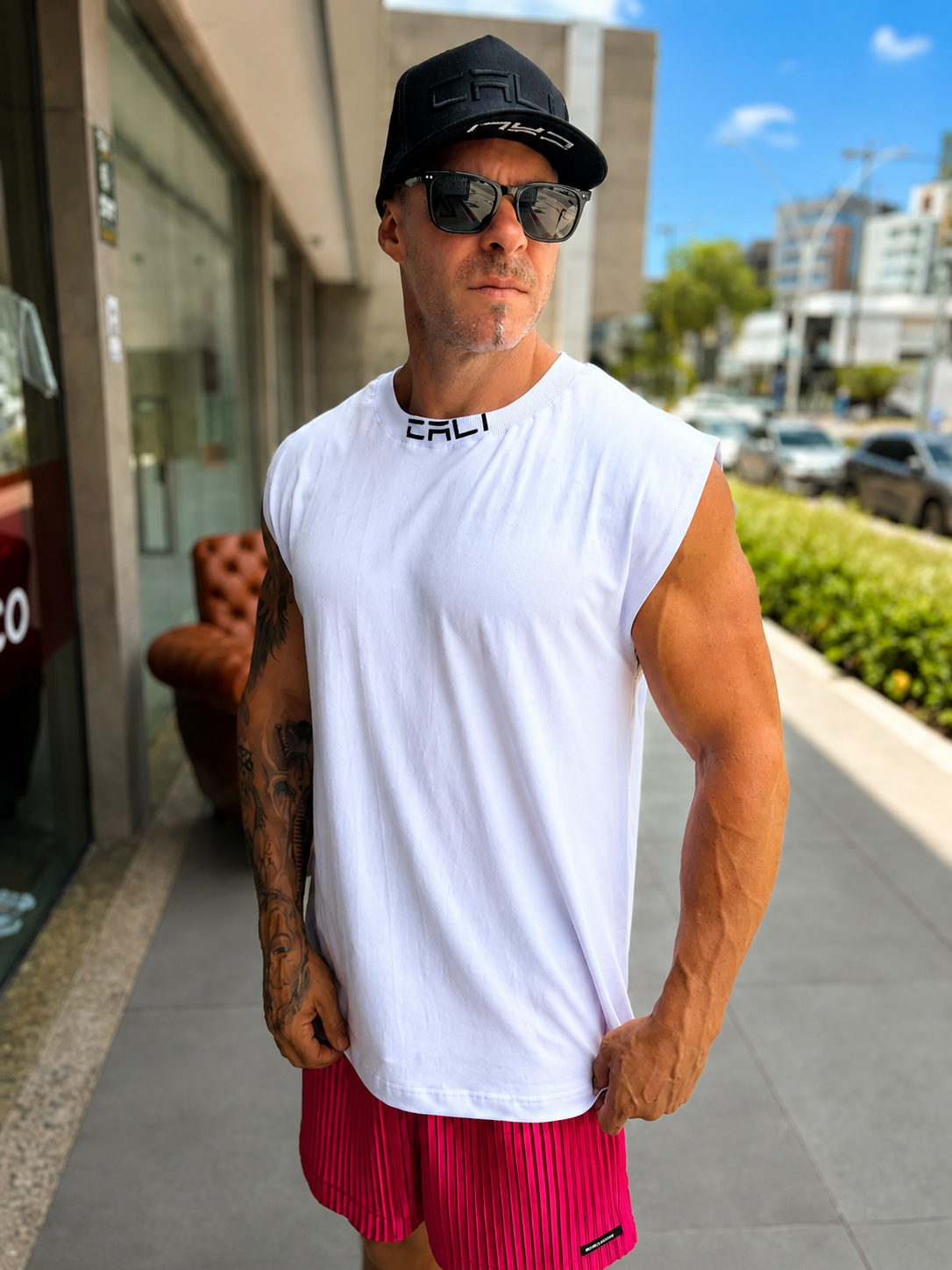 Regata Oversized Cali Tesla White
