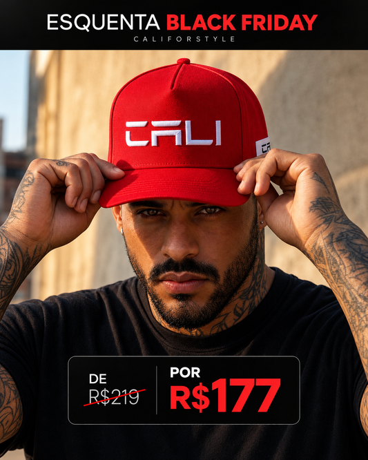 Boné Cali Red