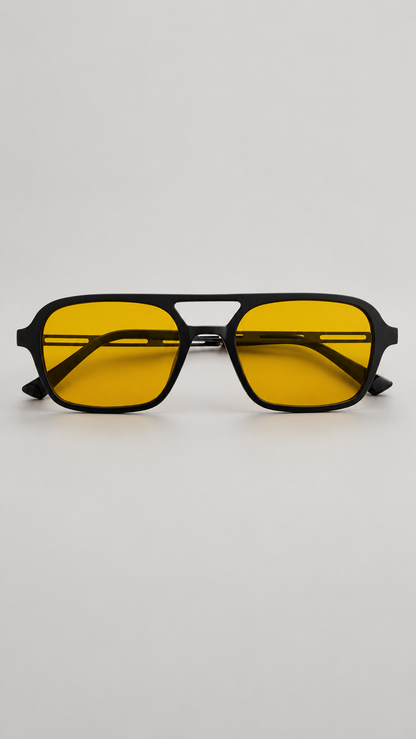 Óculos Vincit Black Lentes Âmbar