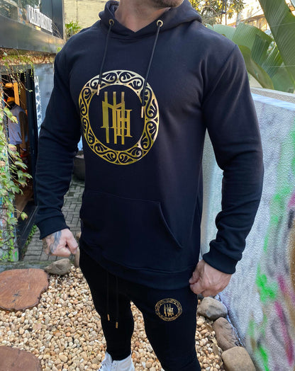 Conjunto Moletom Mahe Black Gold