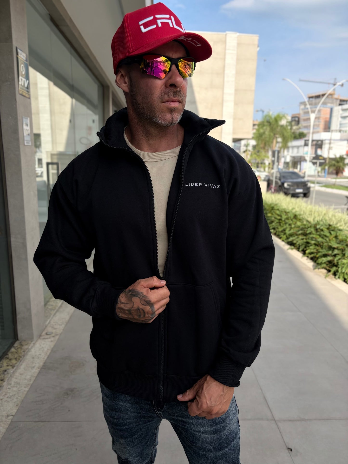 Canguru LV Ziper Black